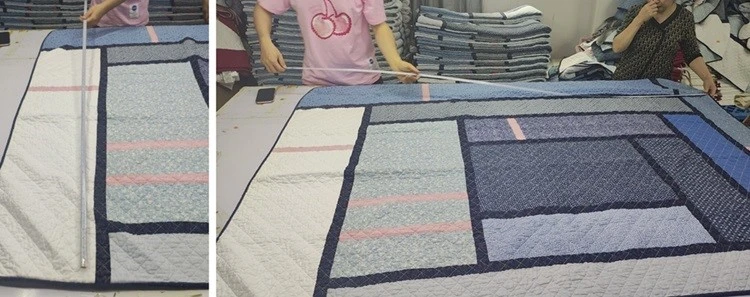 Size Control of Patchwork Quilt