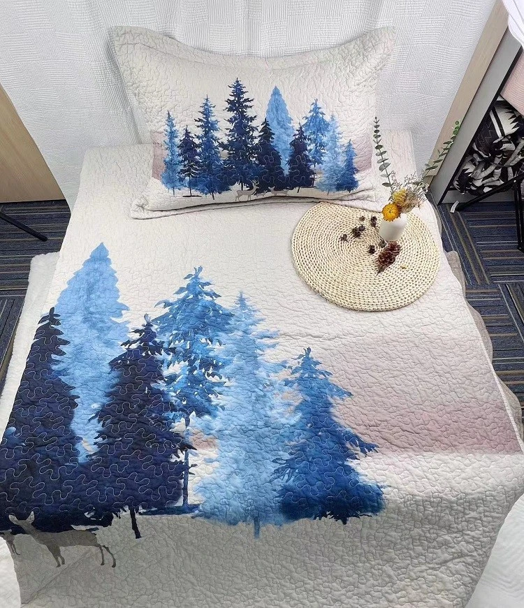 100 Cotton Digital Printed Quilts4