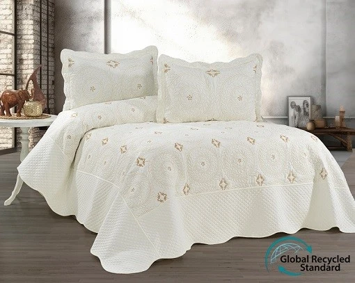 Embroidered Quilt With GRS Certification 3 Embroidered Quilt With GRS Certification 3