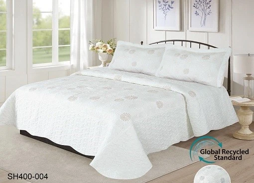 Embroidered Quilt With GRS Certification 6