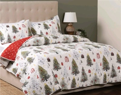 SMIKE Customizes 2024 Christmas Series Printed Quilt Sets For Customers