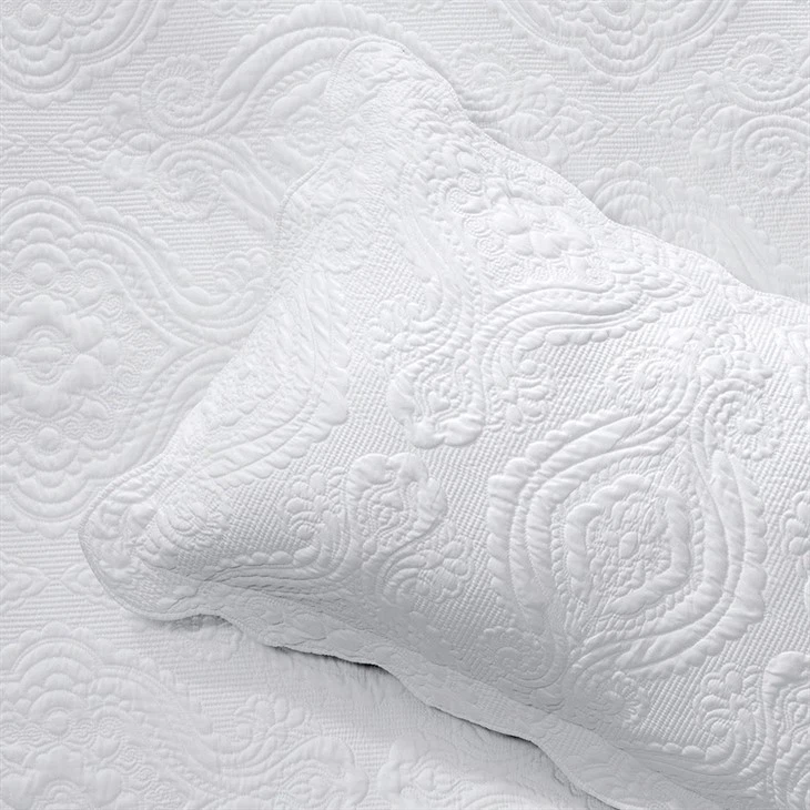 Cotton Embroidered Bed Quilt Set-4