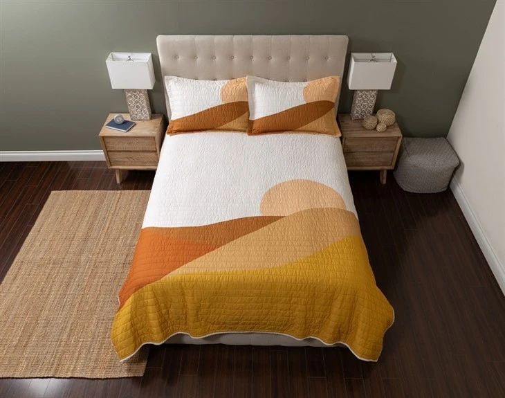 Digital Printing Pattern Cotton Quilt Set-1