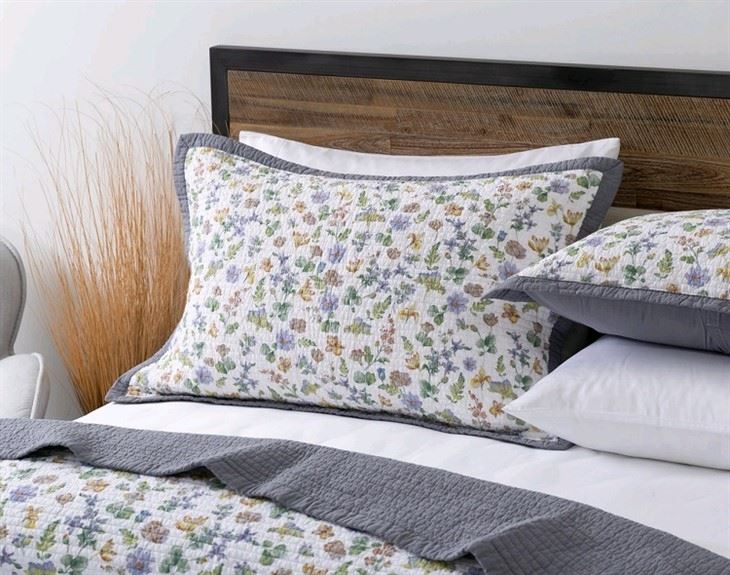 Floral Print Quilt