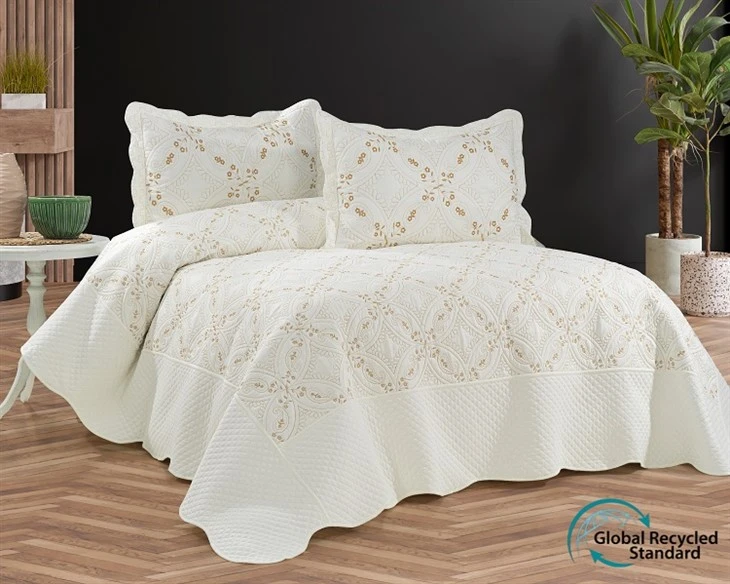 GRS Certified Embroidered Quilt Set-2