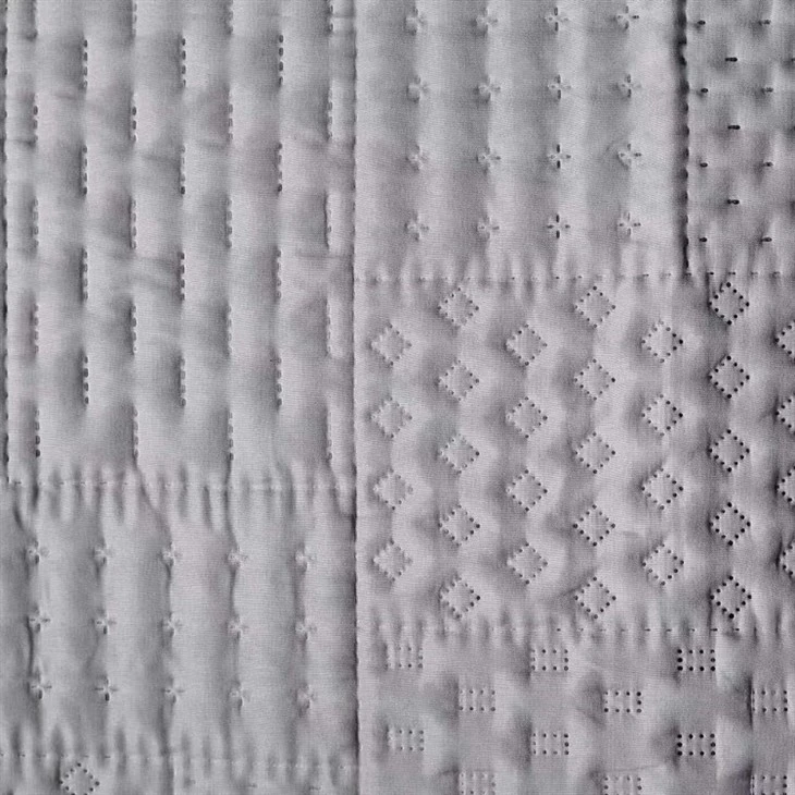 Modern Striped Ultrasonic Quilt Set-4