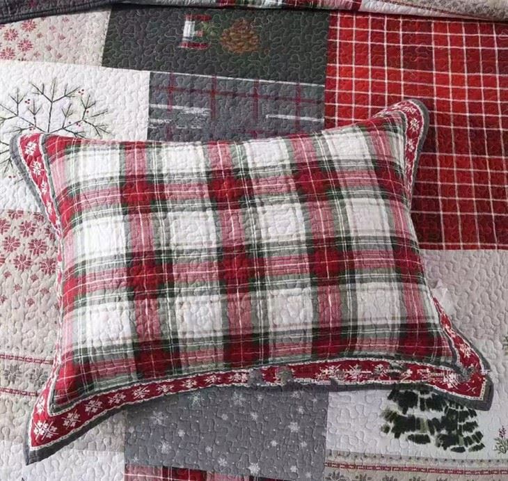 Rustic Patchwork Quilt Bedding-5