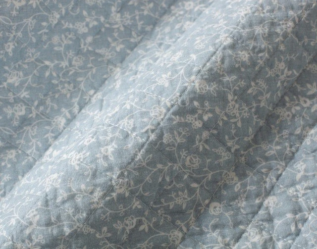 Details of Asymmetric Patterned Patchwork Cotton Quilt Set-6