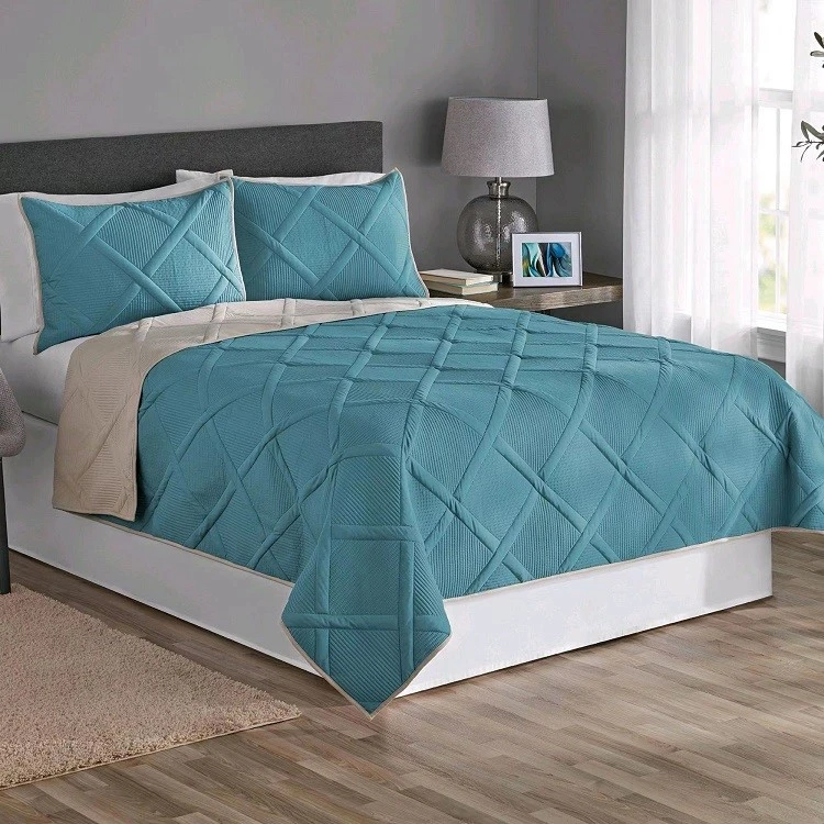 Teal Ultrasonic Quilt Set-SMIKE2