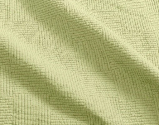 Cotton Embroidered Bedding Set-Yellow-green2