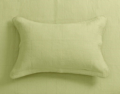 Cotton Embroidered Bedding Set-Yellow-green3 Cotton Embroidered Bedding Set-Yellow-green3