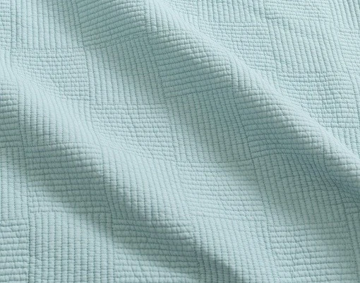 Cotton Embroidered Bedding Set-Blue2