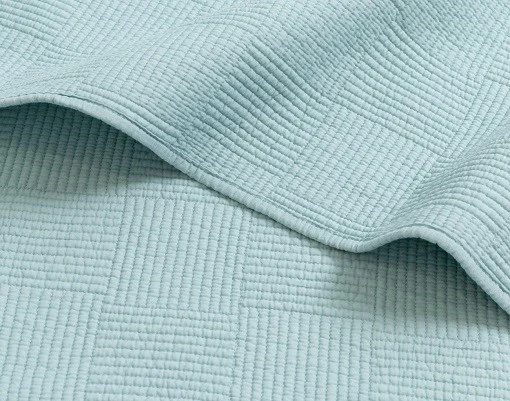 Cotton Embroidered Bedding Set-Blue3 Cotton Embroidered Bedding Set-Blue3