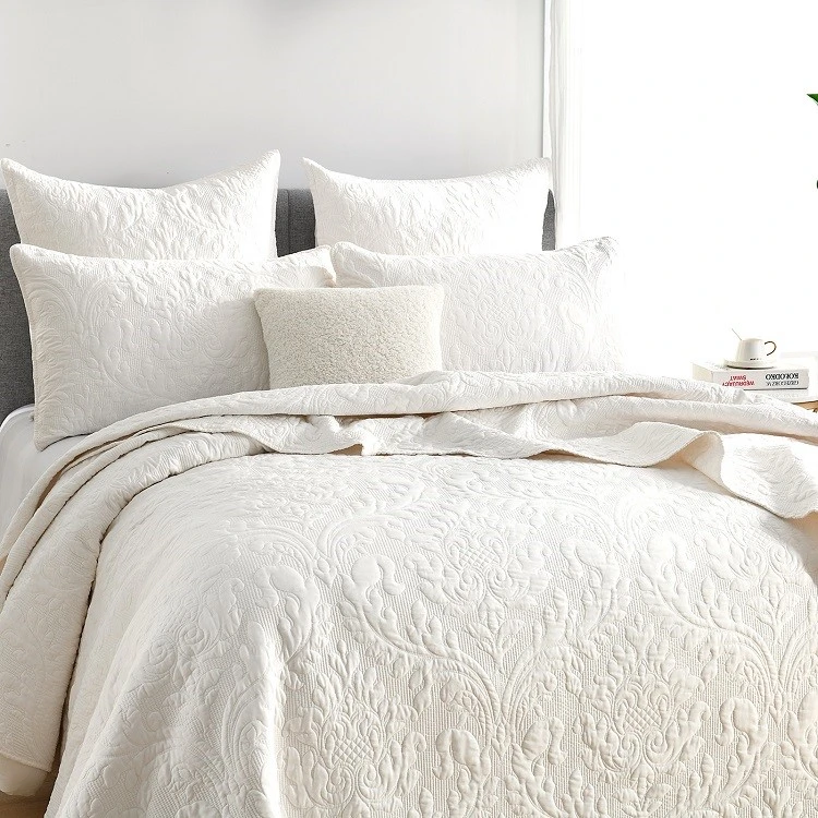 Embroidered Cotton Quilt-1 Embroidered Cotton Quilt-1