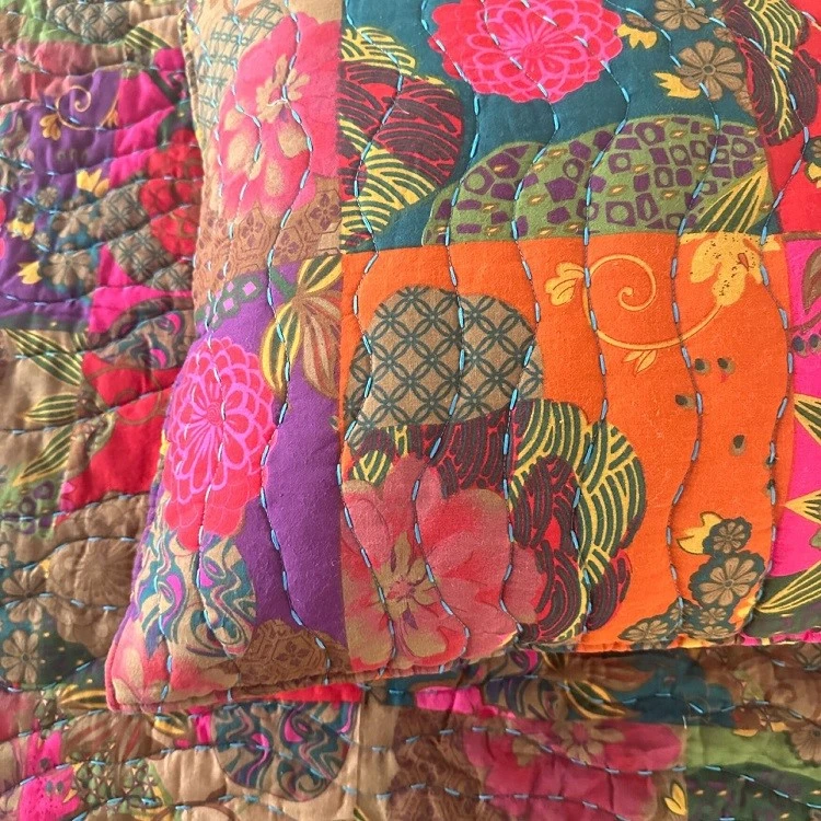 Eembroidered Quilted Bedspread-2 Eembroidered Quilted Bedspread-2