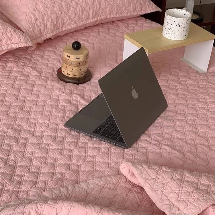 Stone Washed Cotton Quilt-Pink 1