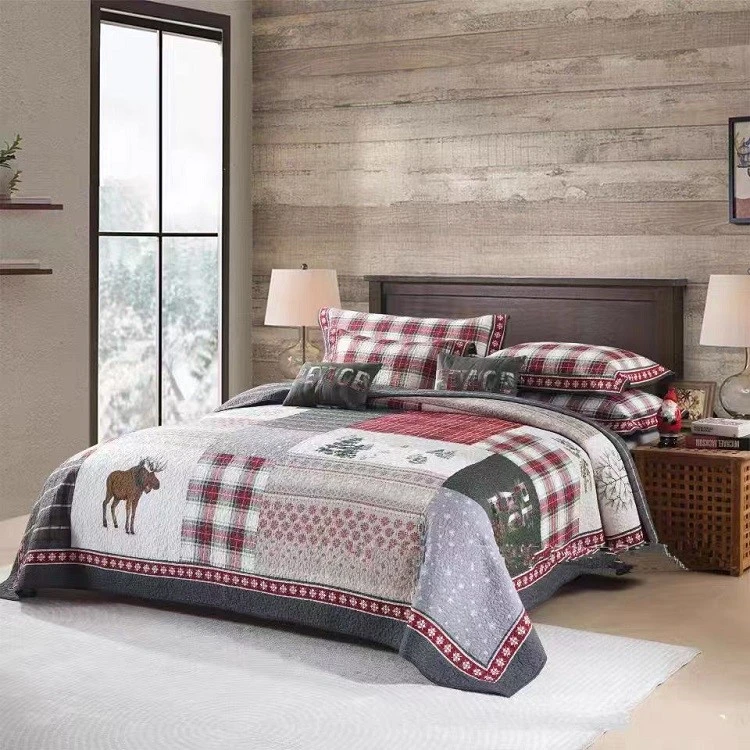 Rustic Patchwork Quilt Bedding-1 Rustic Patchwork Quilt Bedding-1