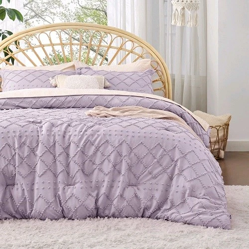 Diamond Clip Jacquard Comforter-1