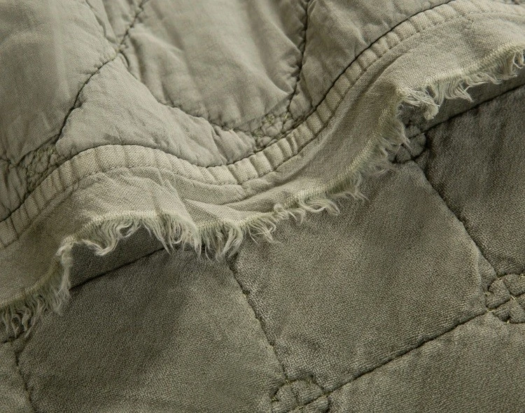 Premium Materials of Stone Washed Quilt Set