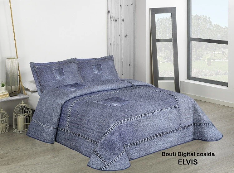 Denim Print Quilt Denim Print Quilt