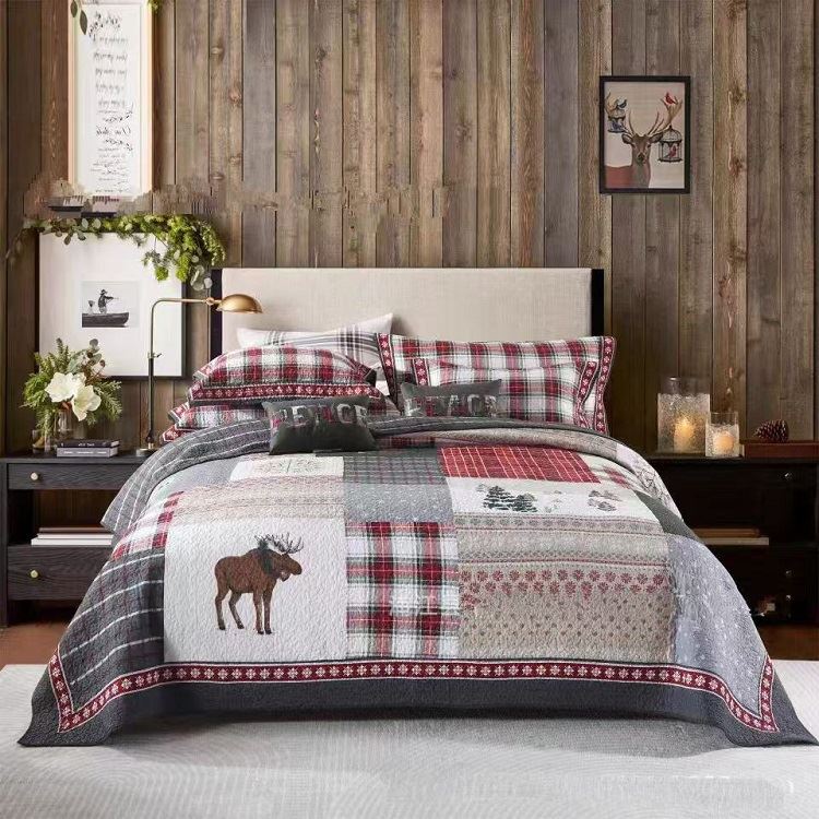 Rustic Patchwork Quilt Bedding