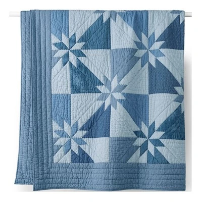 Blue Patchwork Quilt